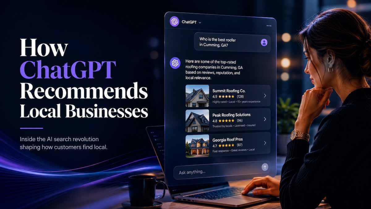 How ChatGPT Decides Which Cumming, GA Businesses to Recommend